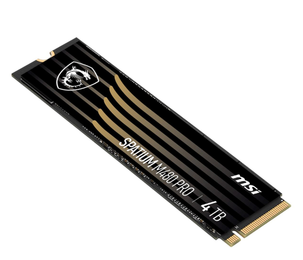MSI 4TB M.2 PCIe Gen4 NVMe Spatium M480 PRO - 1191463 - zdjęcie 4